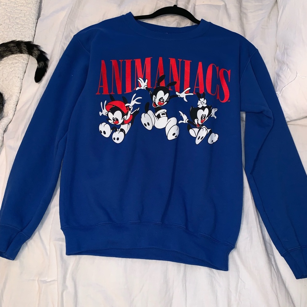 Over sized crew neck